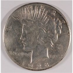1928 AU PEACE SILVER DOLLAR