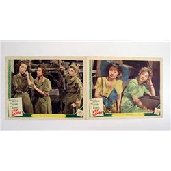 Cry Havoc Original Lobby Cards Signed By Ann Sothern