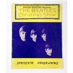 Brian Epstein Beatles Christmas Show Souvenir Program 1963