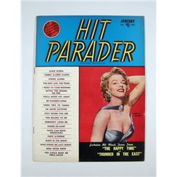 Marilyn Monroe Hit Parade Original Magazine January 1953