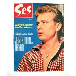 James Dean Ses 1965 Turkish Magazine