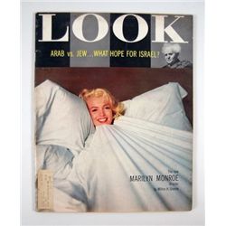 Marilyn Monroe Look Magazine Monroe In Color 1956 Edition