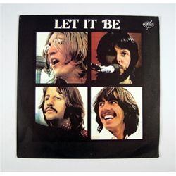 Beatles Rare Russian LP Of Let It Be