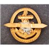 Image 2 : WW2 IMPERIAL JAPANESE NAVAL CAP BADGE INSIGNIA