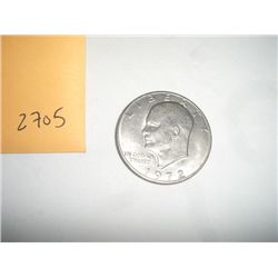 1972 EISENHOWER "IKE" DOLLAR *NICE EARLY US DOLLAR!! COIN CAME OUT OF SAFE BOX!!