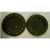 Image 1 : A Pair of WW1 Bronze Death Plaques, to Eugene Gilbert Sullivan, Captain, East Surrey Regt, Bright...