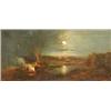Image 1 : J*** Brooke (?), Bonfire Night, oil on canvas, signed, 28.5 x 59.5 cm  See illustration  £150-200...