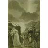 Image 1 : English School Early 19th Century, fleeing the volcano, greywash, 12 x 8.5 cm  £20-40...