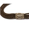 Image 3 : Two Biedermeier Woven Hair Chains, around 1870