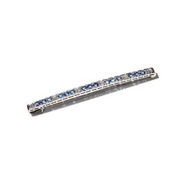 Tiffany & Co. Pin in 950 Platinum with Diamonds, 1920s