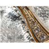 Image 4 : Hand crafted silver ear clips with golden inlay, 20th Century