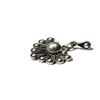 Image 4 : Sterling Silver Earrings in Mexican Folklore Style, 1980s