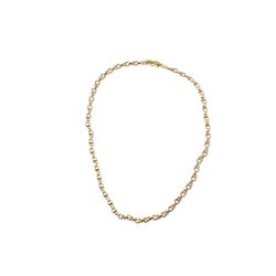 Unusual 18 carat gold chain from Italy, around 1990