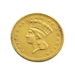 1873 $1 U.S. Indian Head Gold Coin