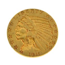 *1911 $5 U.S. Indian Head Gold Coin