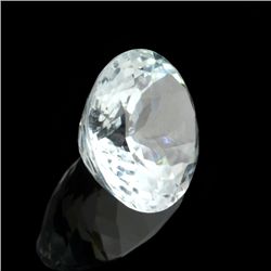 APP: 1.6k 4.15CT Oval Cut Light Blue Aquamarine Gemstone