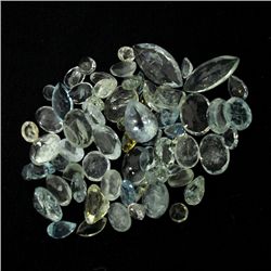 APP: 2.6k 50.00CT- Mixed Cut Aquamarine Parcel