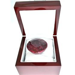 APP: 19k 543.75CT Oval Cut Ruby Gemstone