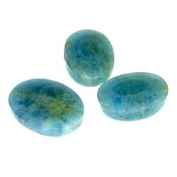 APP: 1.6k 79.83CT Oval Cut Cabochon Natural Aquamarine Parcel