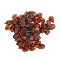 APP: 2k 24.64CT Pear Cut Garnet Parcel