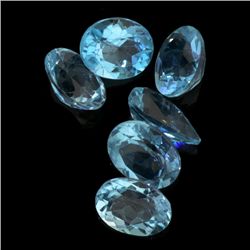 25.00CT Blue Topaz Parcel