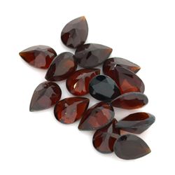APP: 3.5k 23.66CT Pear Cut Garnet Parcel