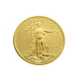 2014 1/10 oz $5 Gold American Eagle Coin