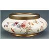 Image 1 : WORCESTER - A Royal Worcester compressed circular bowl, painted with loose sprays and butterfly...
