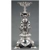 Image 1 : SILVER - The Leicestershire Regiment - a fine and impressive regimental centrepiece, the swellin...