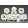 Image 1 : THE RICHARDS COLLECTION OF DAVENPORT - A Davenport miniature tea service, printed with landscape...