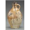 Image 1 : BRITISH POTTERY - A stoneware ovoid bottle, 11.25in high, 17th century...