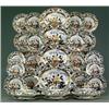 Image 1 : BRITISH POTTERY - An Ashworth ironstone comprehensive dinner service, printed and painted with o...