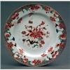 Image 1 : ORIENTAL CERAMICS AND WORKS OF ART - A Chinese 'famille rose' plate, painted with flowers, the s...