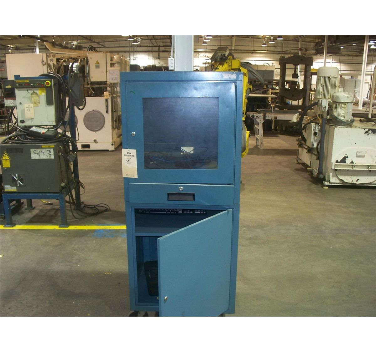 Shop Floor Computer Storage Cabinet