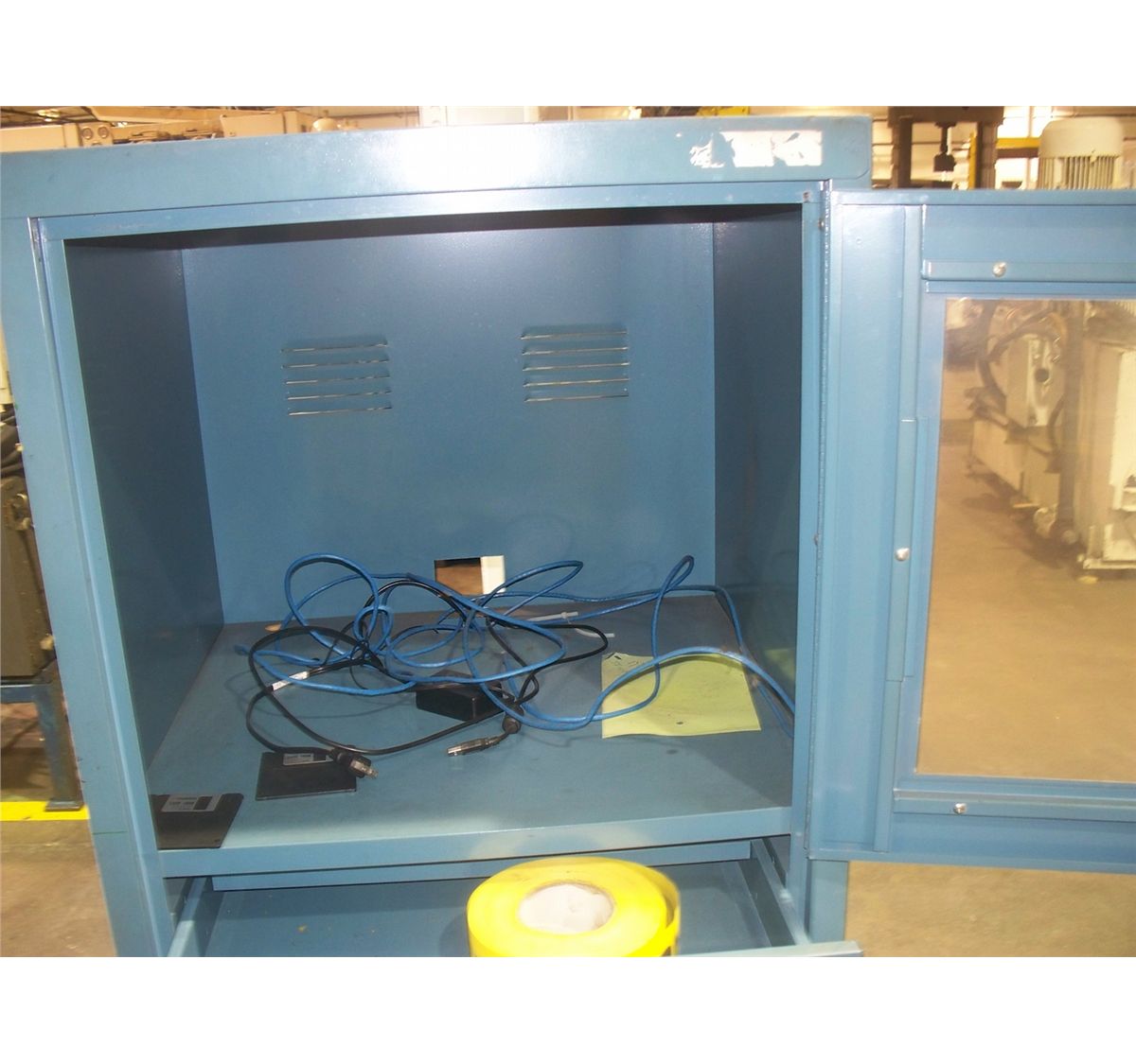 Shop Floor Computer Storage Cabinet