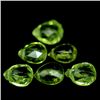 Image 1 : LOT OF 7.29 CTS GREEN PAKISTANI PERIDOTS - 8 PCS