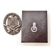 Image 1 : GERMAN NAZI ARMY GENERAL ASSAULT BADGE IN ORIGINAL BOX