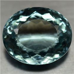 26.77 AQUAMARINE BLUE AFRICAN QUARTZ