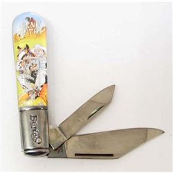 NOVELTY CUTLERY GENE AUTRY BARLOW  KNIFE