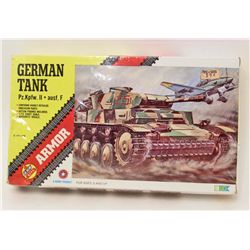 VINTAGE 1974 AHM GERMAN TANK PZ.KPFW.II SEALED MODEL