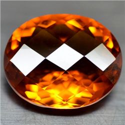 27.95 CT GOLDEN ORANGE BRAZILIAN CITRINE