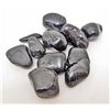 Image 1 : LOT OF 411 CTS AFRICAN BLACK TOURMALINE TUMBLED