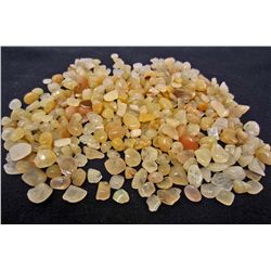 LOT OF 760.5 CTS INDIAN GOLDEN QUARTZ CHIPS TUMBLED