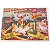 Image 1 : FOREPAUH & SELLS BROS CIRCUS 8 X 10 GICLEE CANVAS PRINT