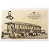 Image 1 : VINTAGE 1865 ABRAHAM LINCOLN FUNERAL CAR POSTCARD