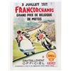 Image 1 : FRANCORCHAMPS GRAND PRIX 8 X 10 GICLEE CANVAS PRINT