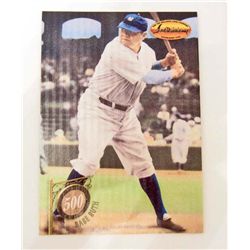 1994 TED WILLIAMS THE 500 CLUB BABE RUTH BASEBALL CARD