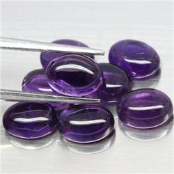 LOT OF 12.57 CTS BRAZILIAN AMETHYST - 8 PCS