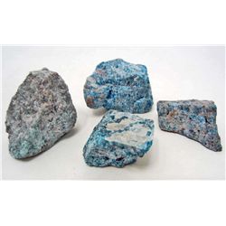 LOT OF 744.5 CTS BRAZILIAN SODALITE ROUGH 4 PCS