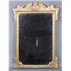 Image 1 : FURNITURE AND DECORATIONS - A George II giltwood upright pier glass, the Greek key pattern borde...
